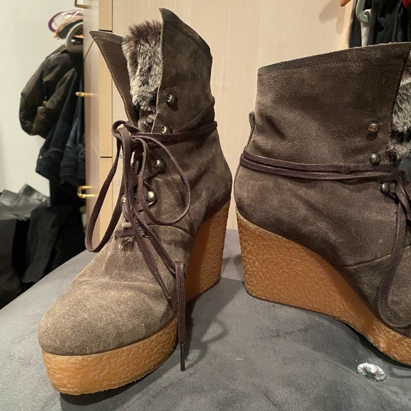 Booties wedge by Cacuco, size 8 - Picture 1 of 5